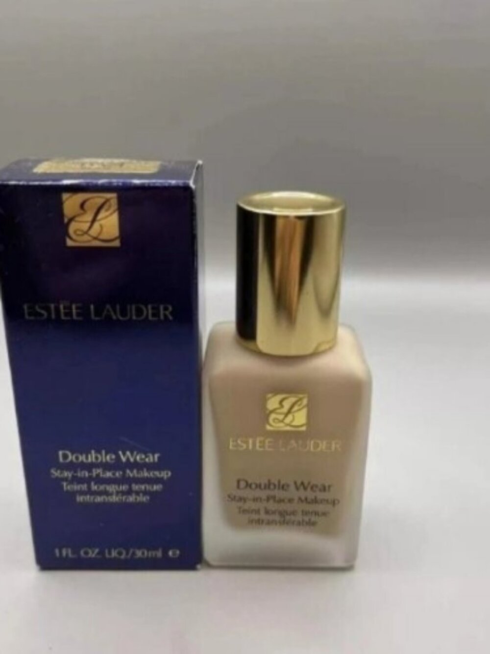 Estee Lauder Double Wear Stay-in-Place Makeup 1W1 Bone 1 OZ/30 ML New